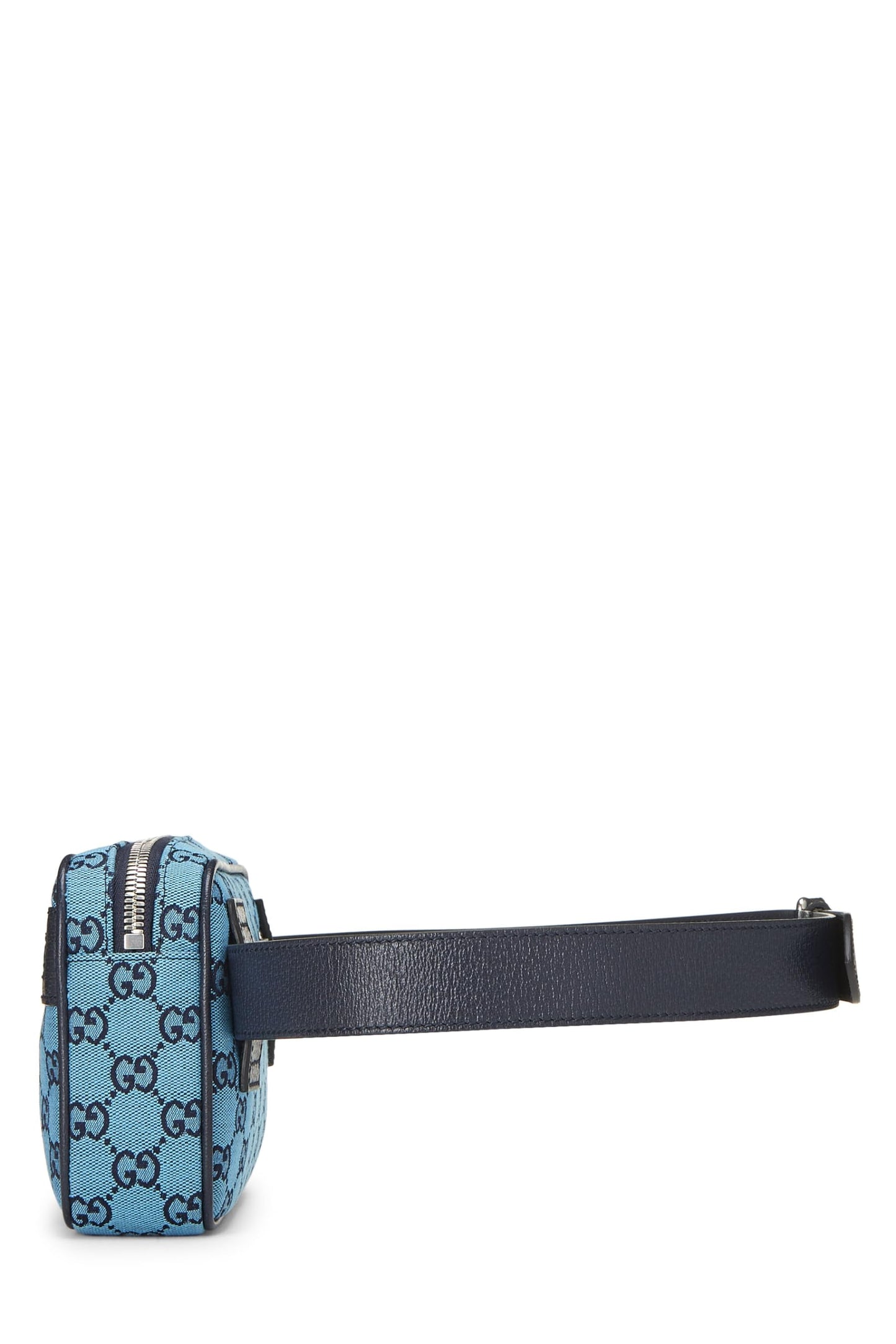 Gucci, Blue GG Canvas Marmont Belt Bag, Blue
