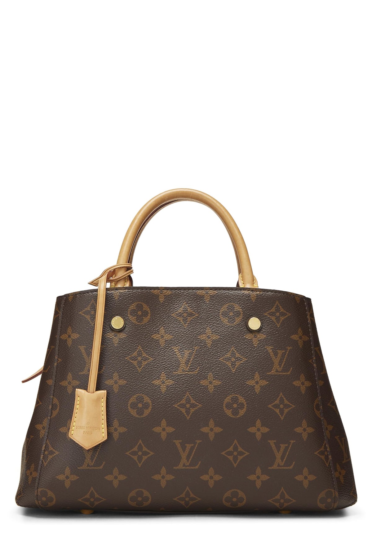 Louis Vuitton,  Monogram Canvas Montaigne BB, Brown