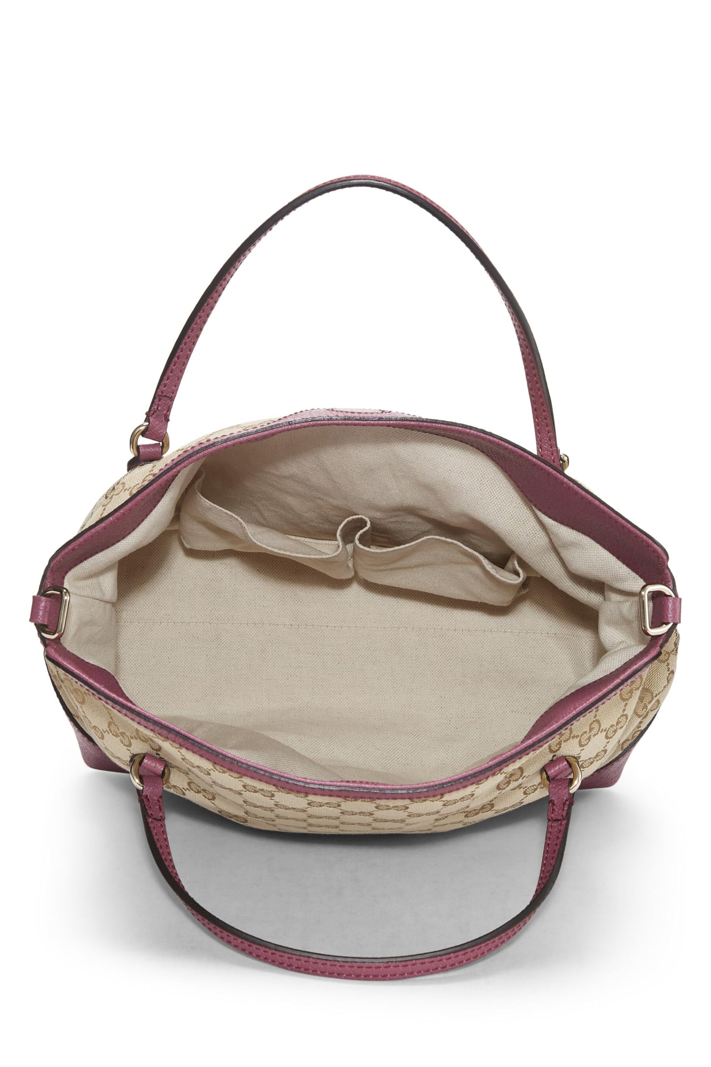 Gucci, Pink Original GG Canvas Bree Handbag, Pink