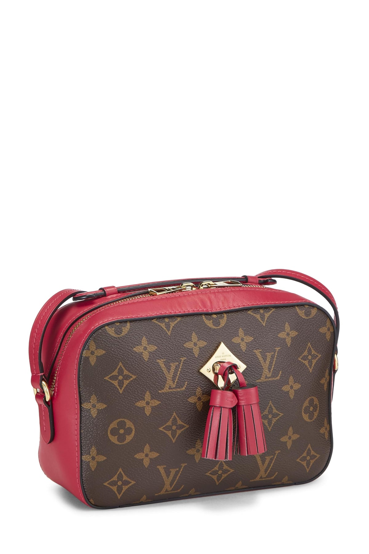 Louis Vuitton,  Pink Monogram Canvas Saintonge, Pink