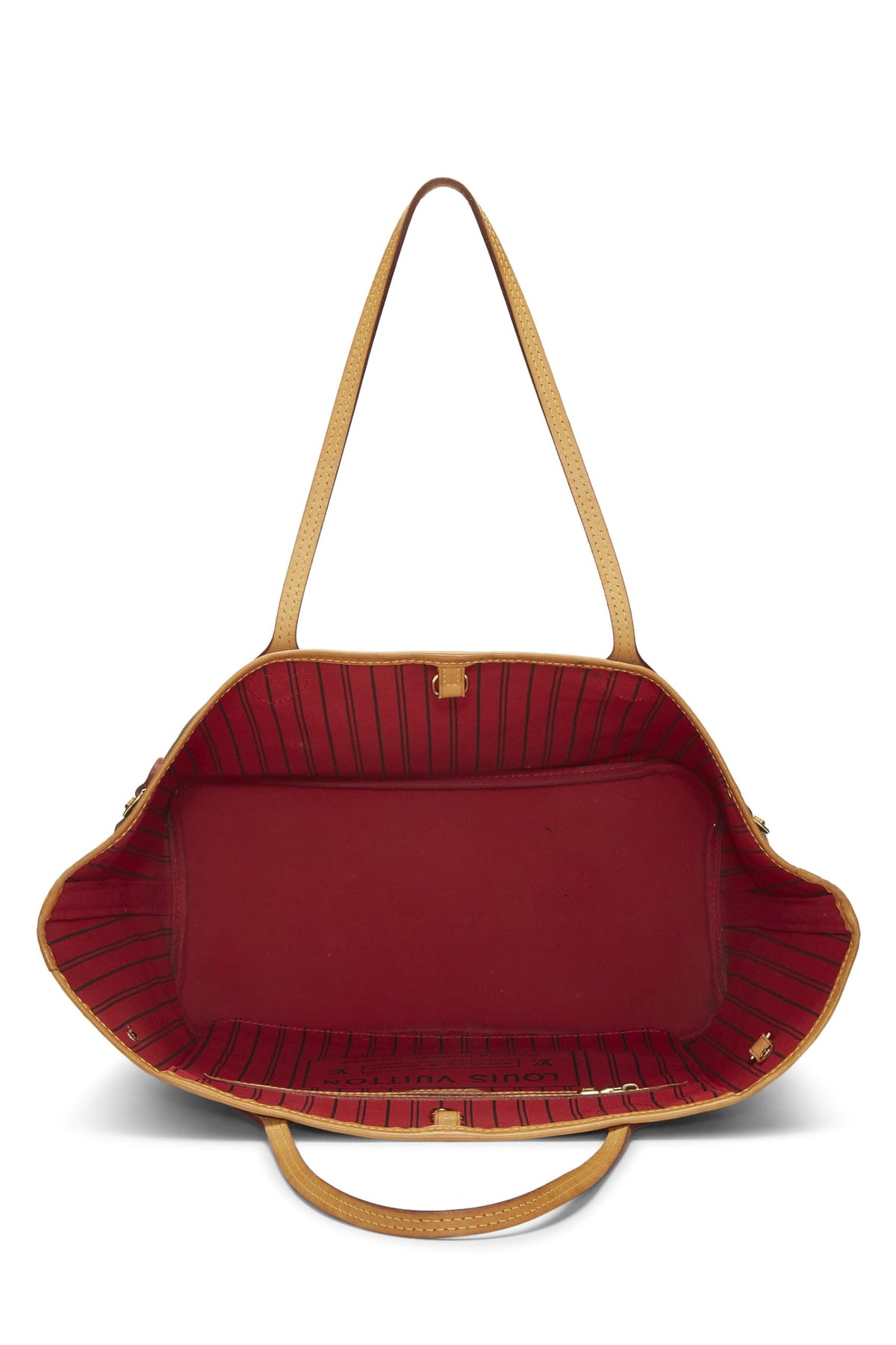 Louis Vuitton,  Red Monogram Canvas Neo Neverfull MM, Red