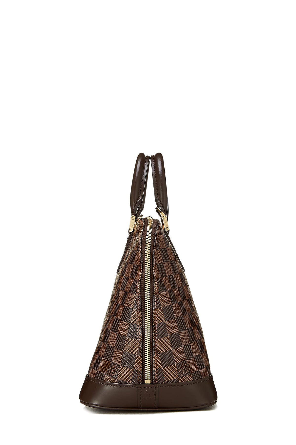 Louis Vuitton,  Damier Ebene Alma PM, Brown