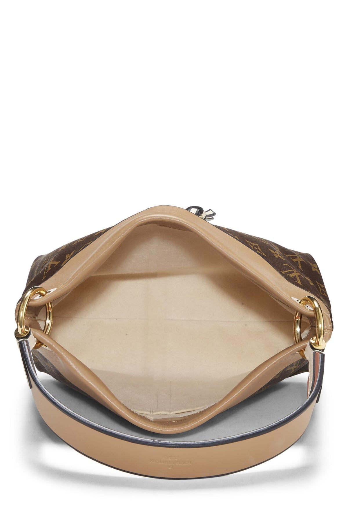 Louis Vuitton,  Beige Monogram Canvas Tuileries Besace, Beige