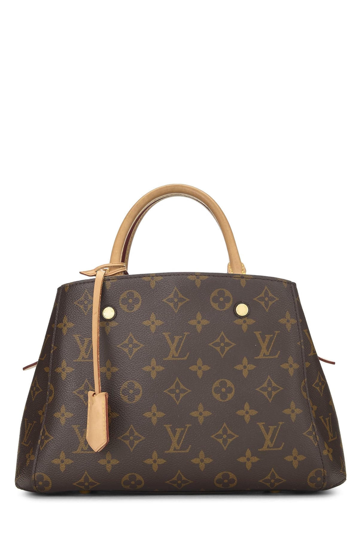 Louis Vuitton,  Monogram Canvas Montaigne BB, Brown