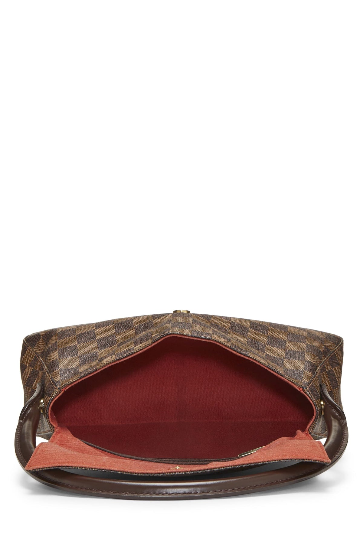 Louis Vuitton,  Damier Ebene Canvas Looping PM, Brown