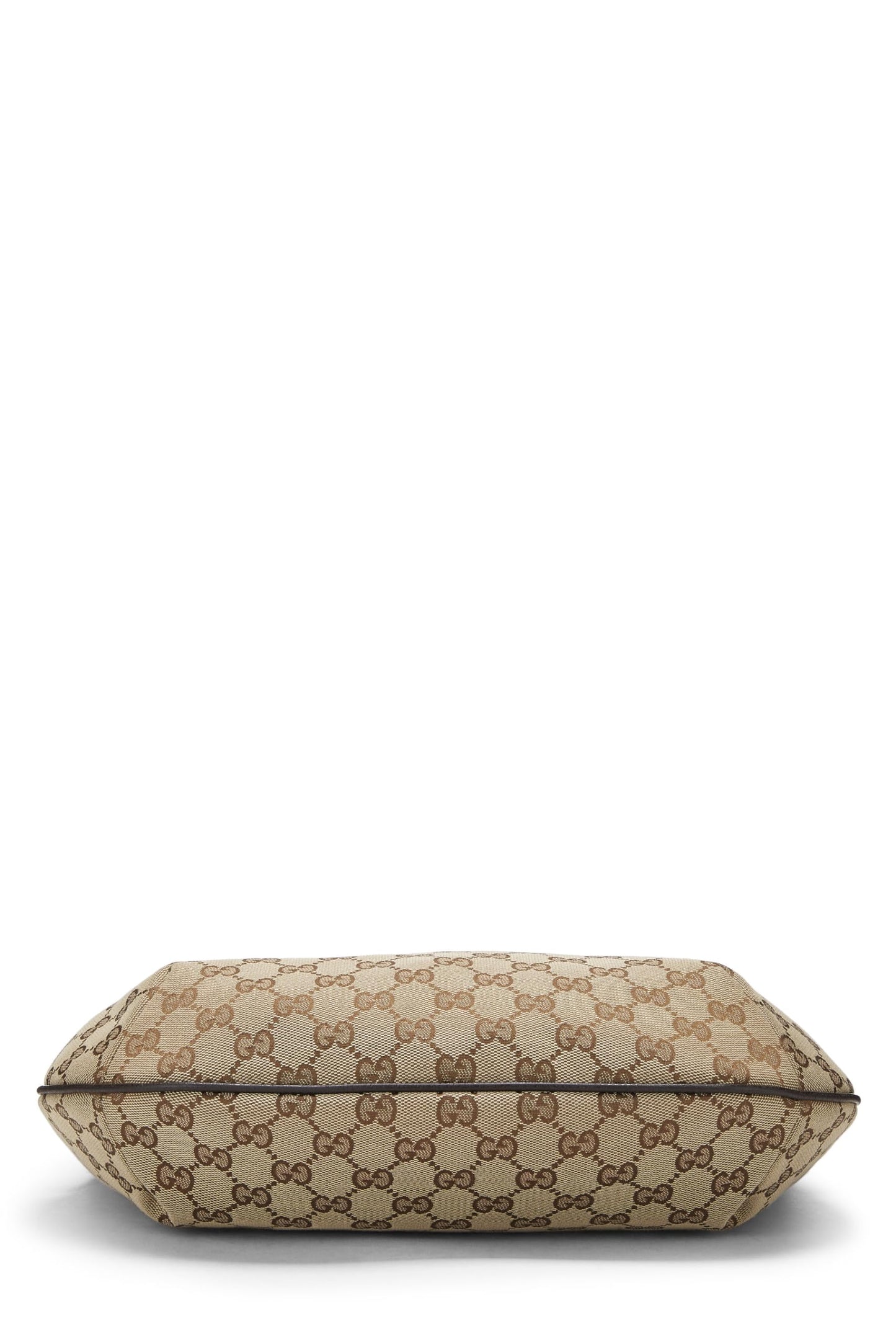 Gucci, Original GG Canvas Web Round Messenger, Brown