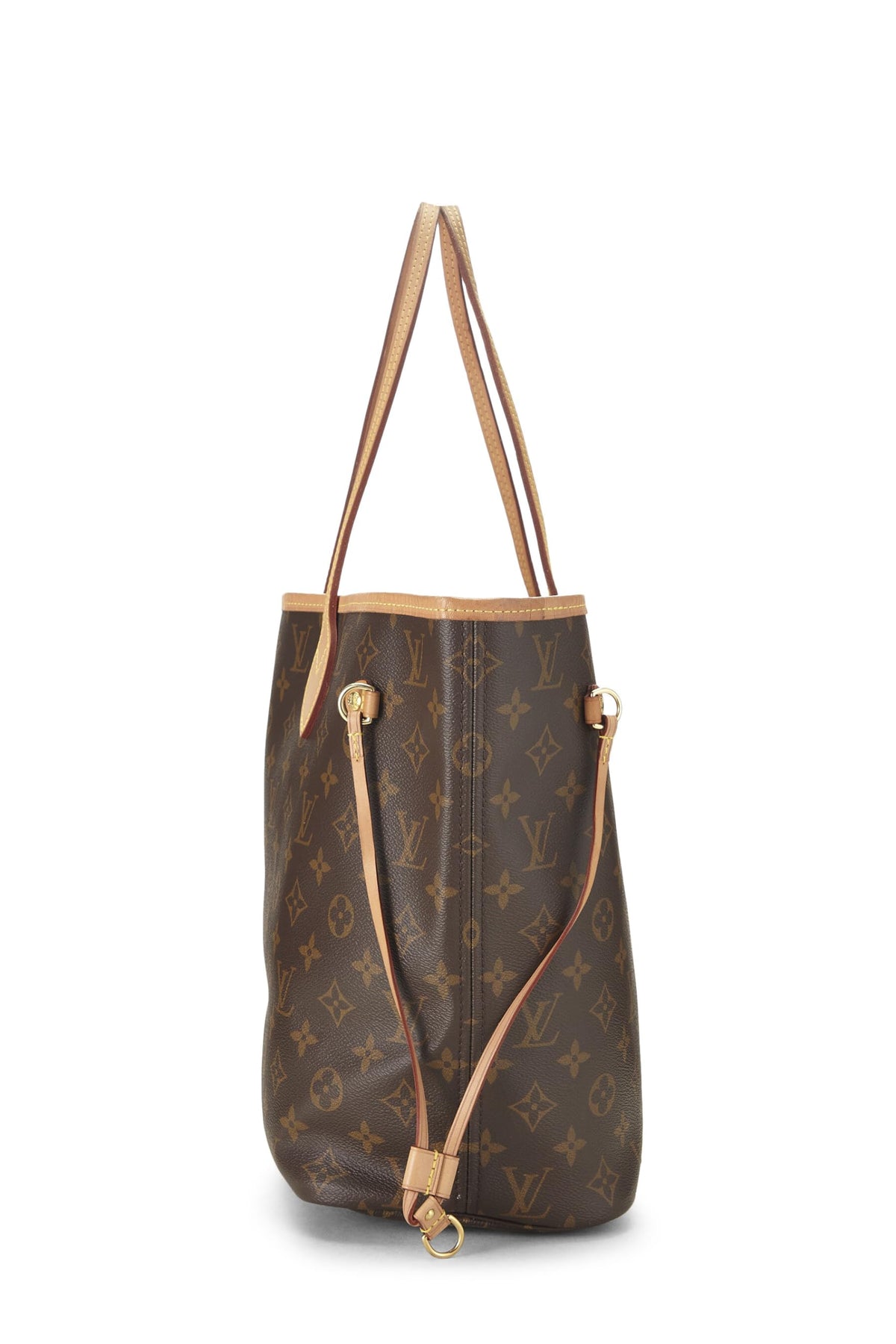 Louis Vuitton,  Monogram Canvas Neverfull MM NM, Brown