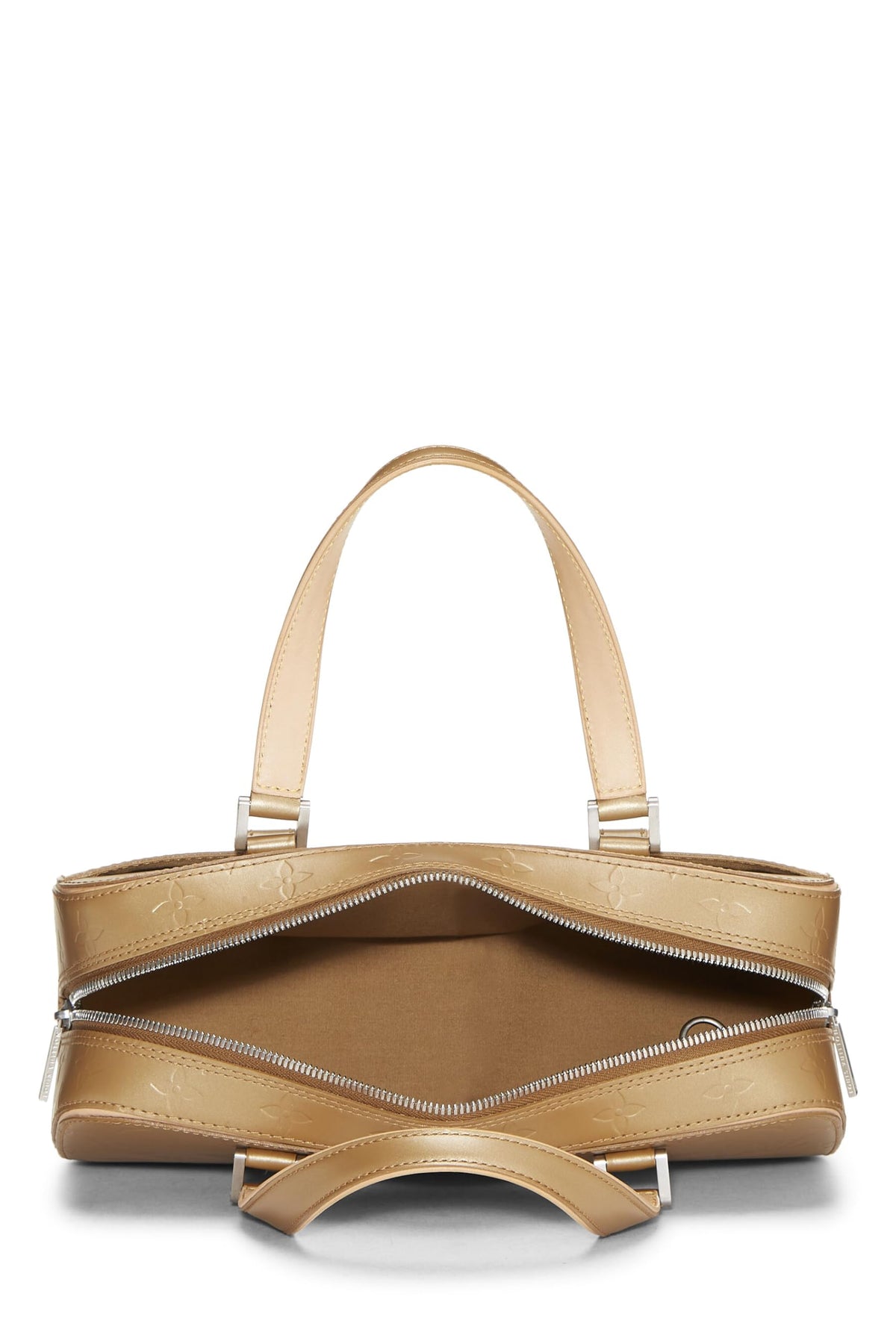 Louis Vuitton,  Beige Vernis Mat Shelton, Beige