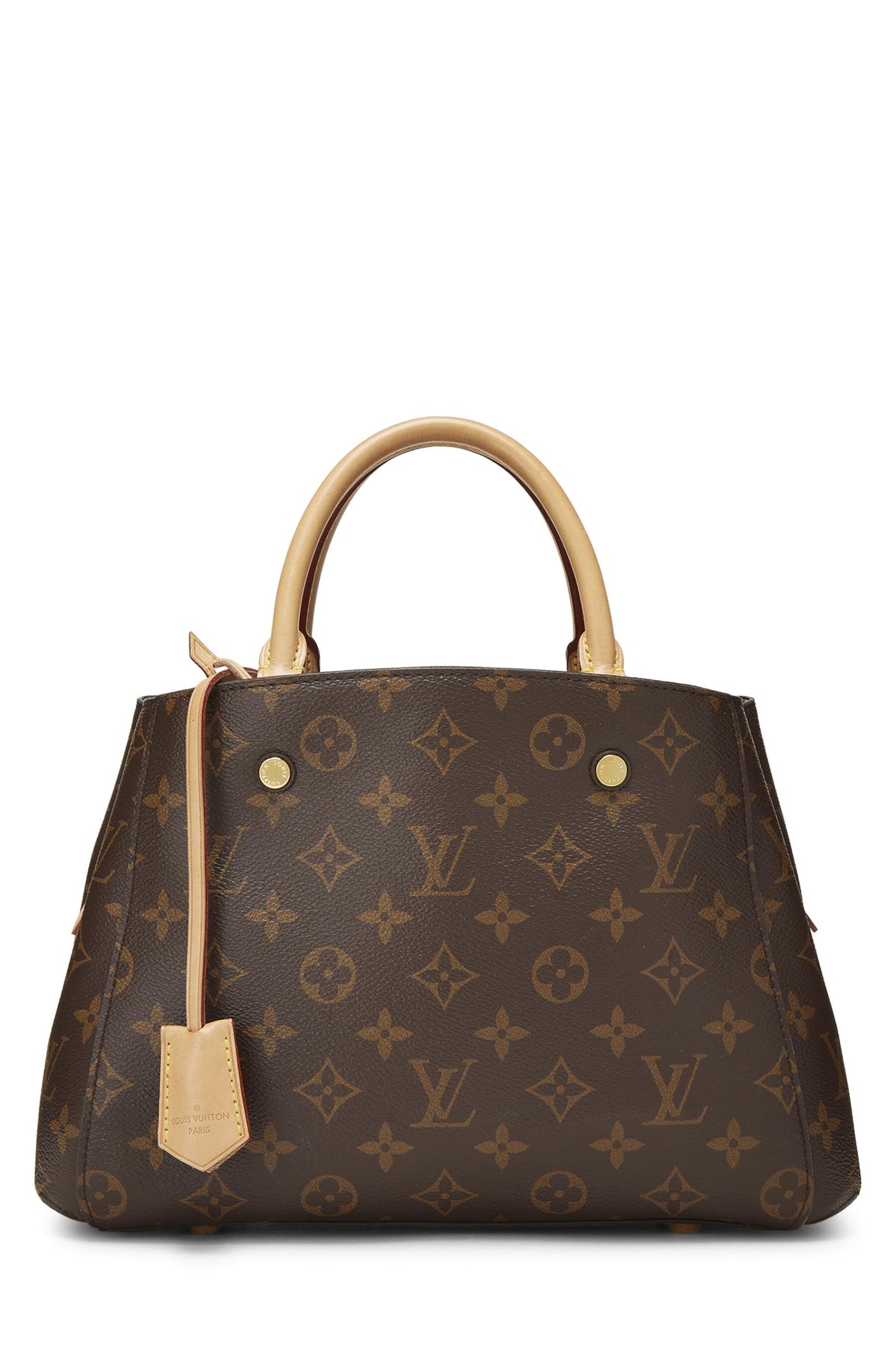 Louis Vuitton,  Monogram Canvas Montaigne BB, Brown