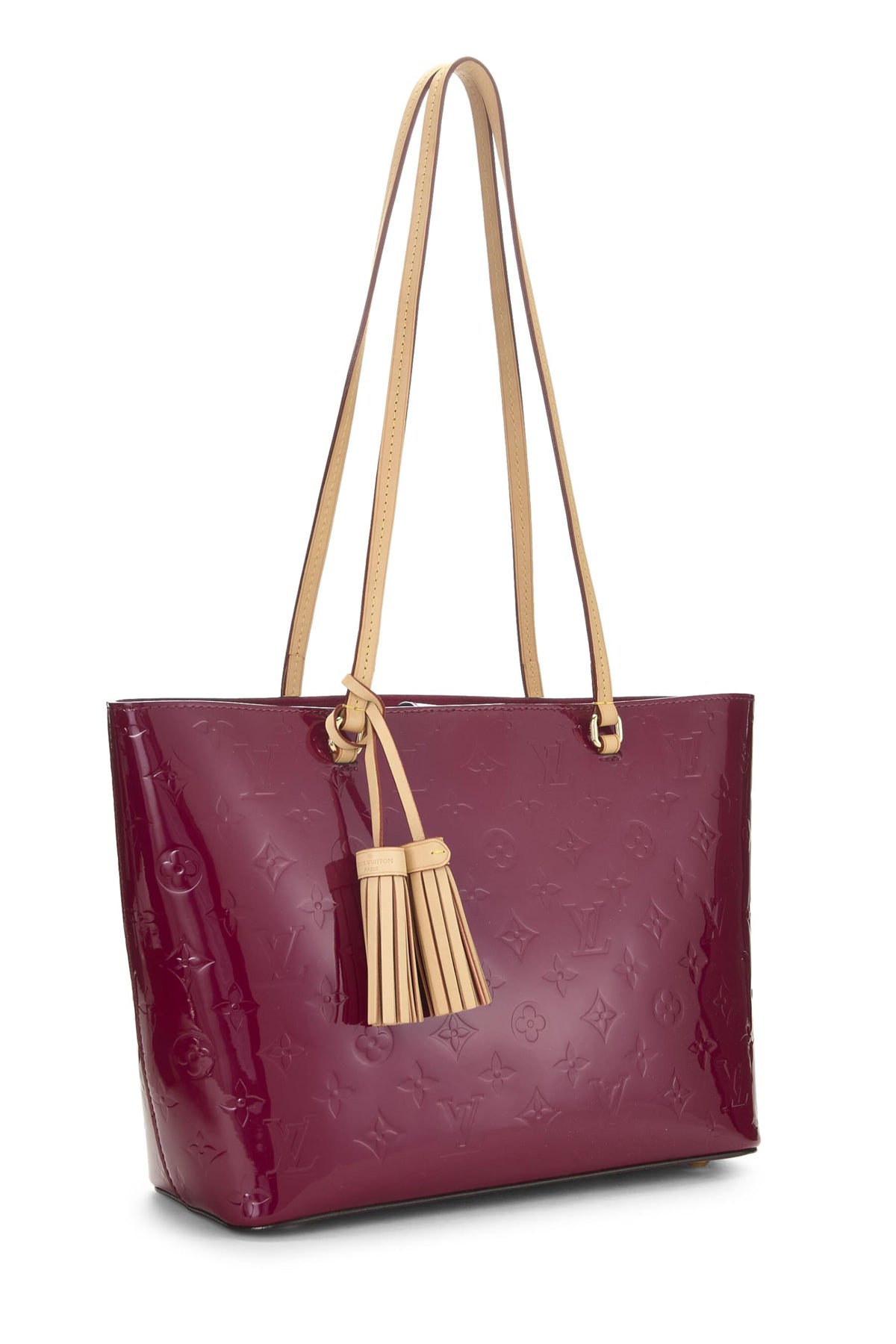 Louis Vuitton,  Pomme D'Amour Vernis Long Beach PM, Purple