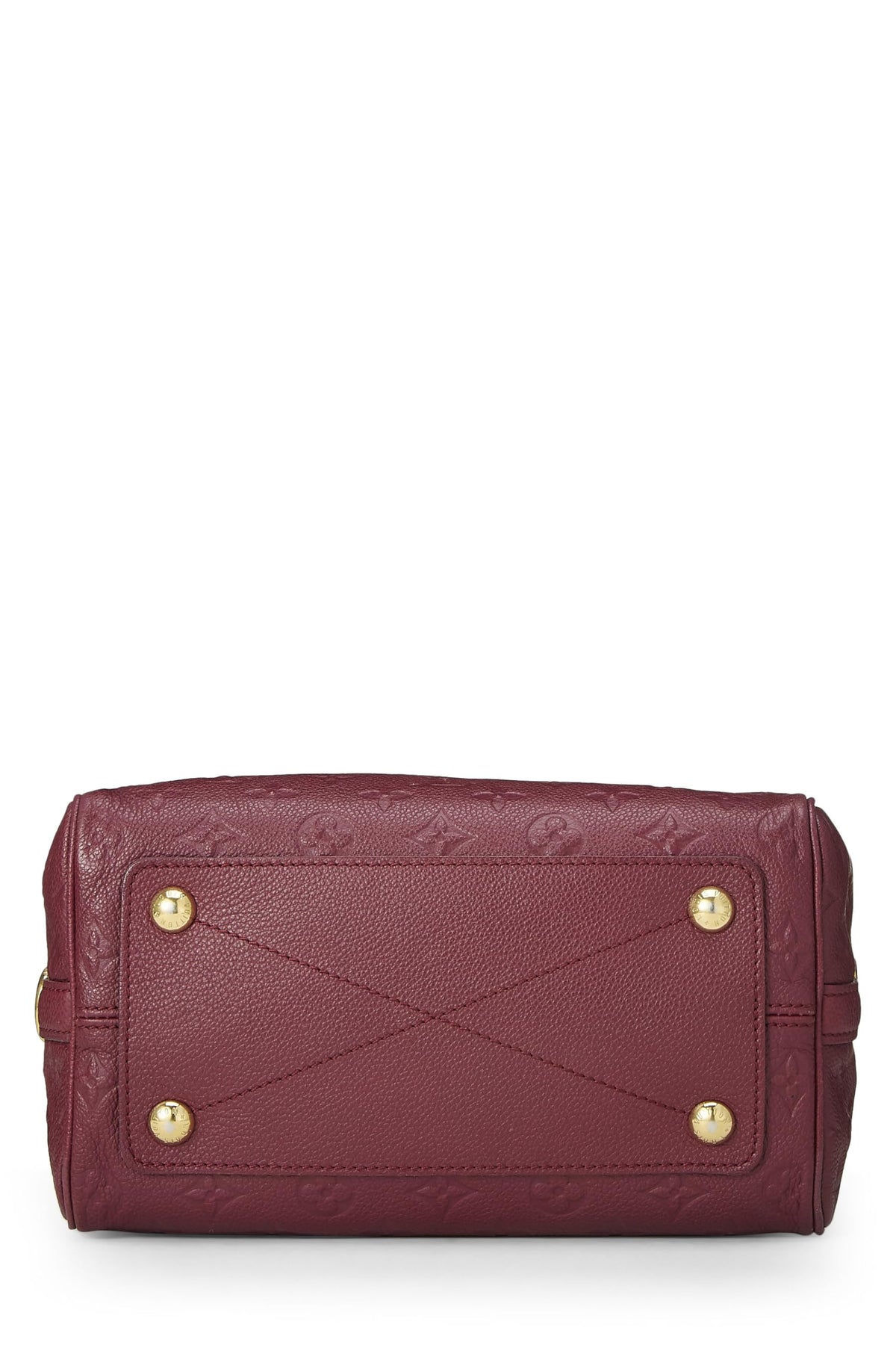 Louis Vuitton,  Aube Monogram Empreinte Speedy Bandouliere 25, Purple