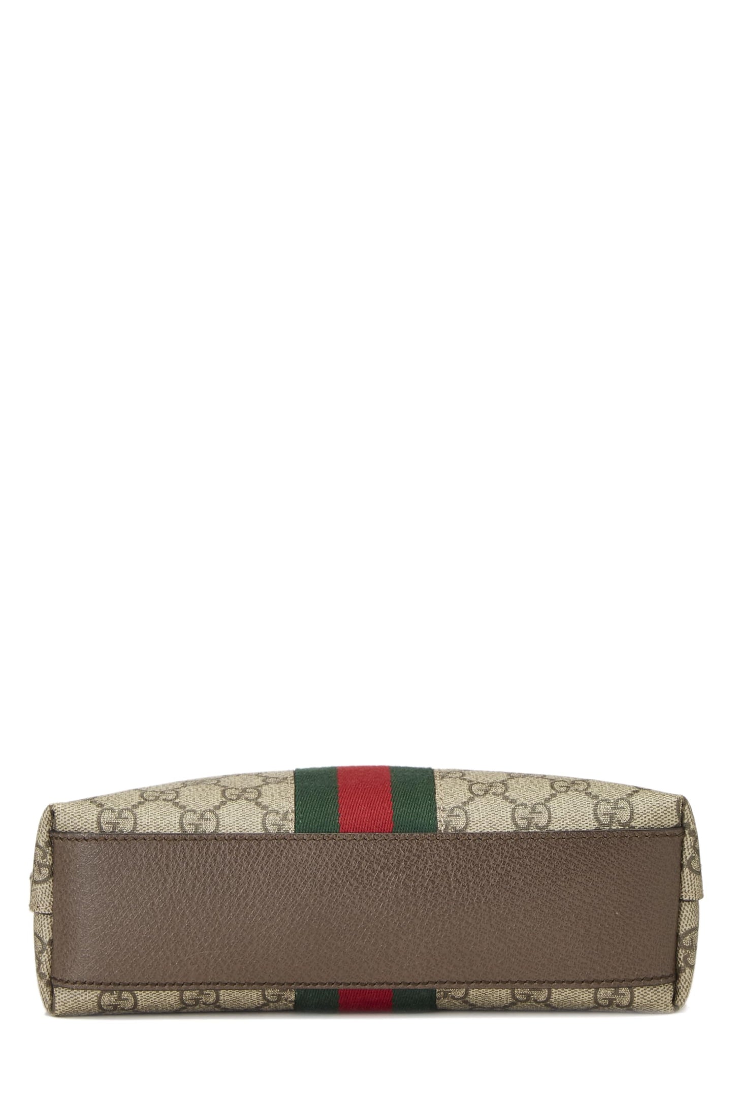 Gucci, Original GG Supreme Canvas Ophidia Shoulder Bag Small, Brown