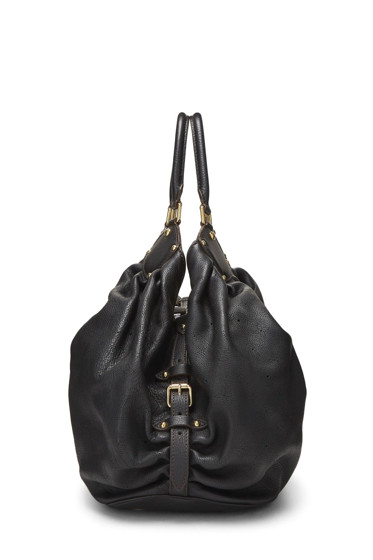 Louis Vuitton,  Black Monogram Mahina XL, Black