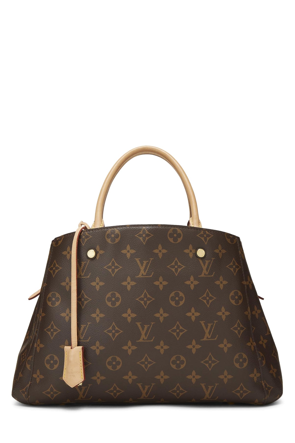 Louis Vuitton,  Monogram Canvas Montaigne MM, Brown