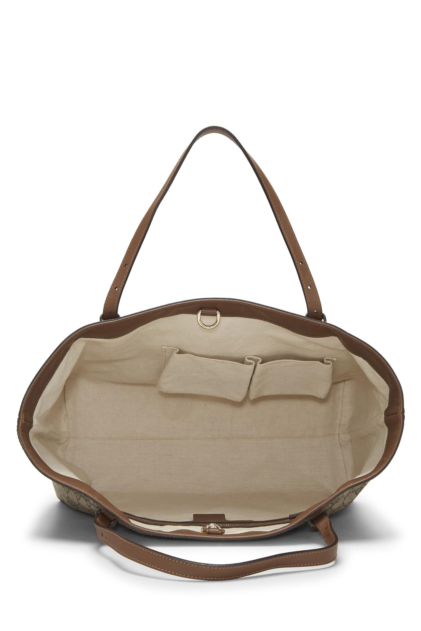 Gucci, Original GG Supreme Canvas Nice Tote, Brown