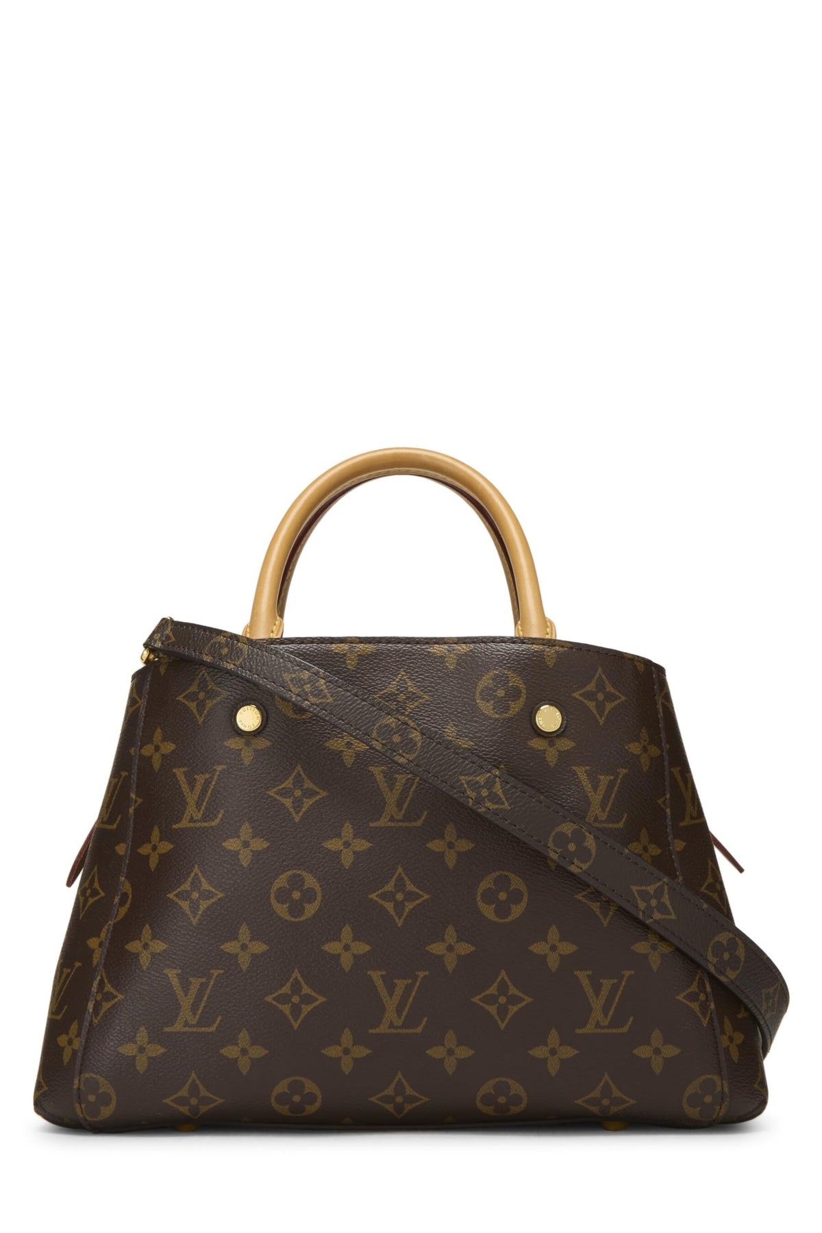 Louis Vuitton,  Monogram Canvas Montaigne BB, Brown