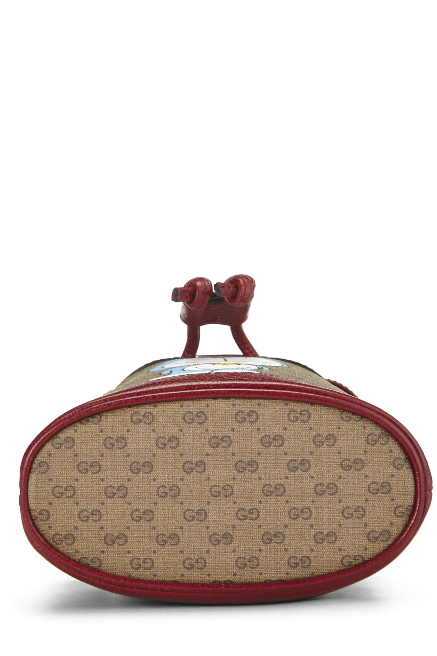 Gucci, Doraemon x Gucci Coated Canvas Bucket Bag Mini, Red