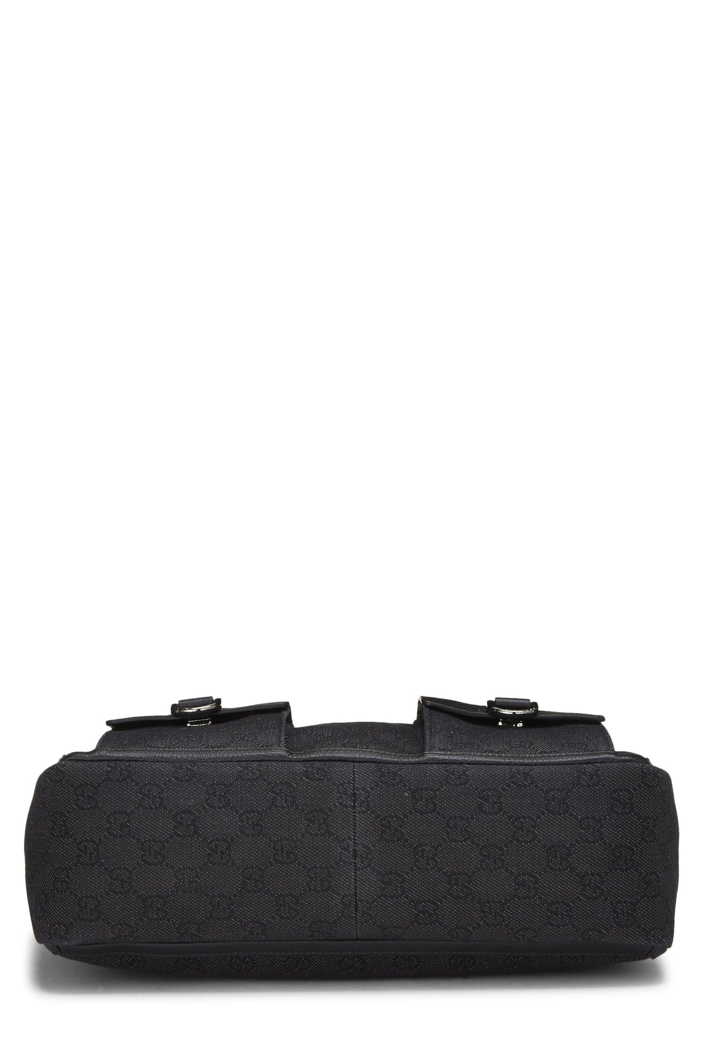 Gucci, Black GG Nylon Abbey Pocket Tote, Black