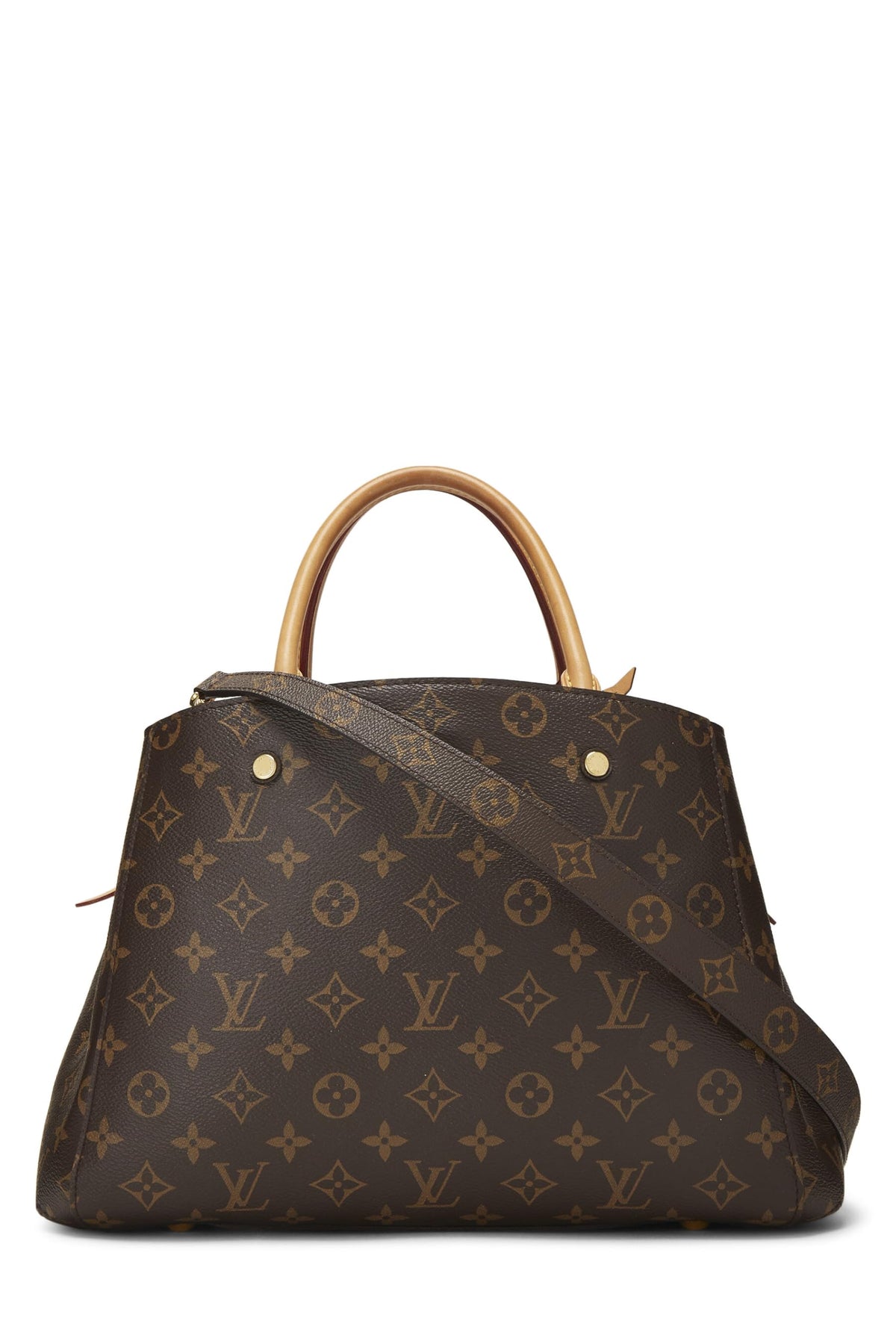 Louis Vuitton,  Monogram Canvas Montaigne MM, Brown