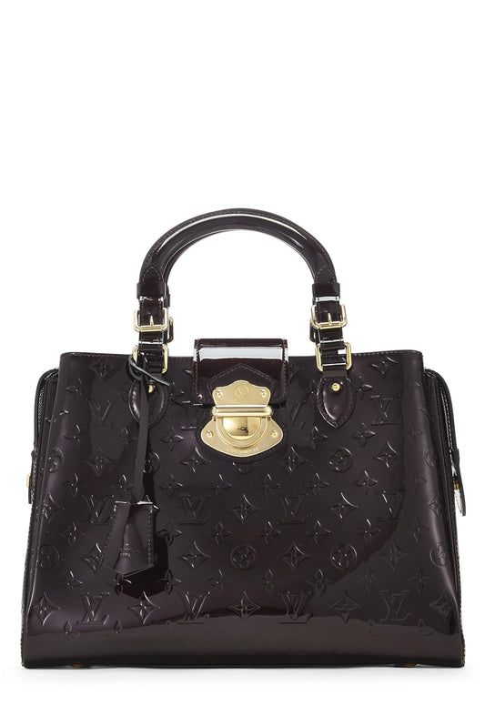 Louis Vuitton,  Amarante Monogram Vernis Melrose Avenue, Purple