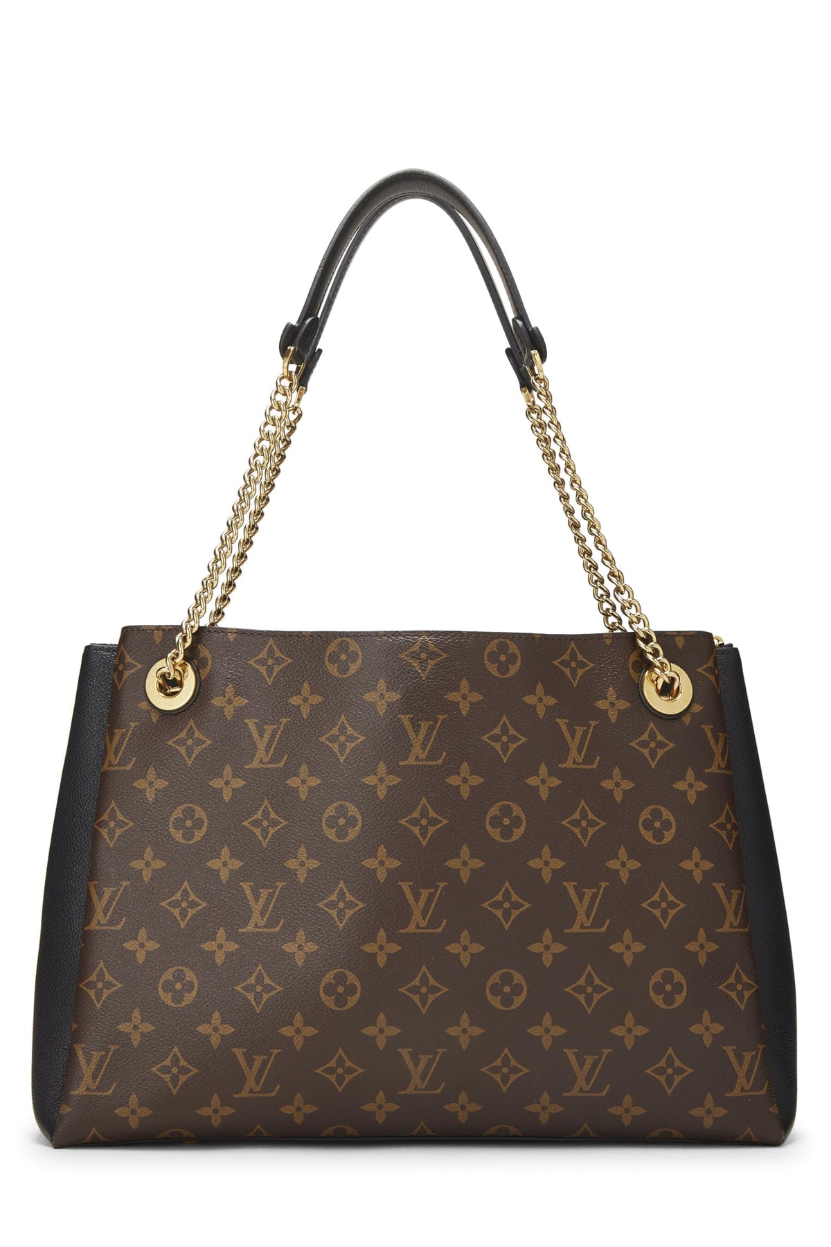 Louis Vuitton,  Black Monogram Canvas Surene MM, Black