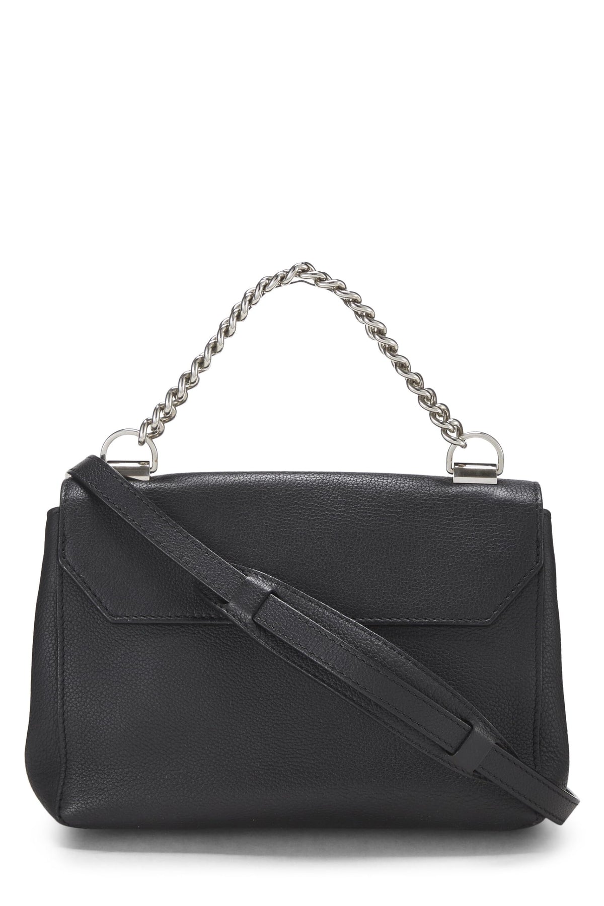 Louis Vuitton,  Black leather Lockme II BB, Black