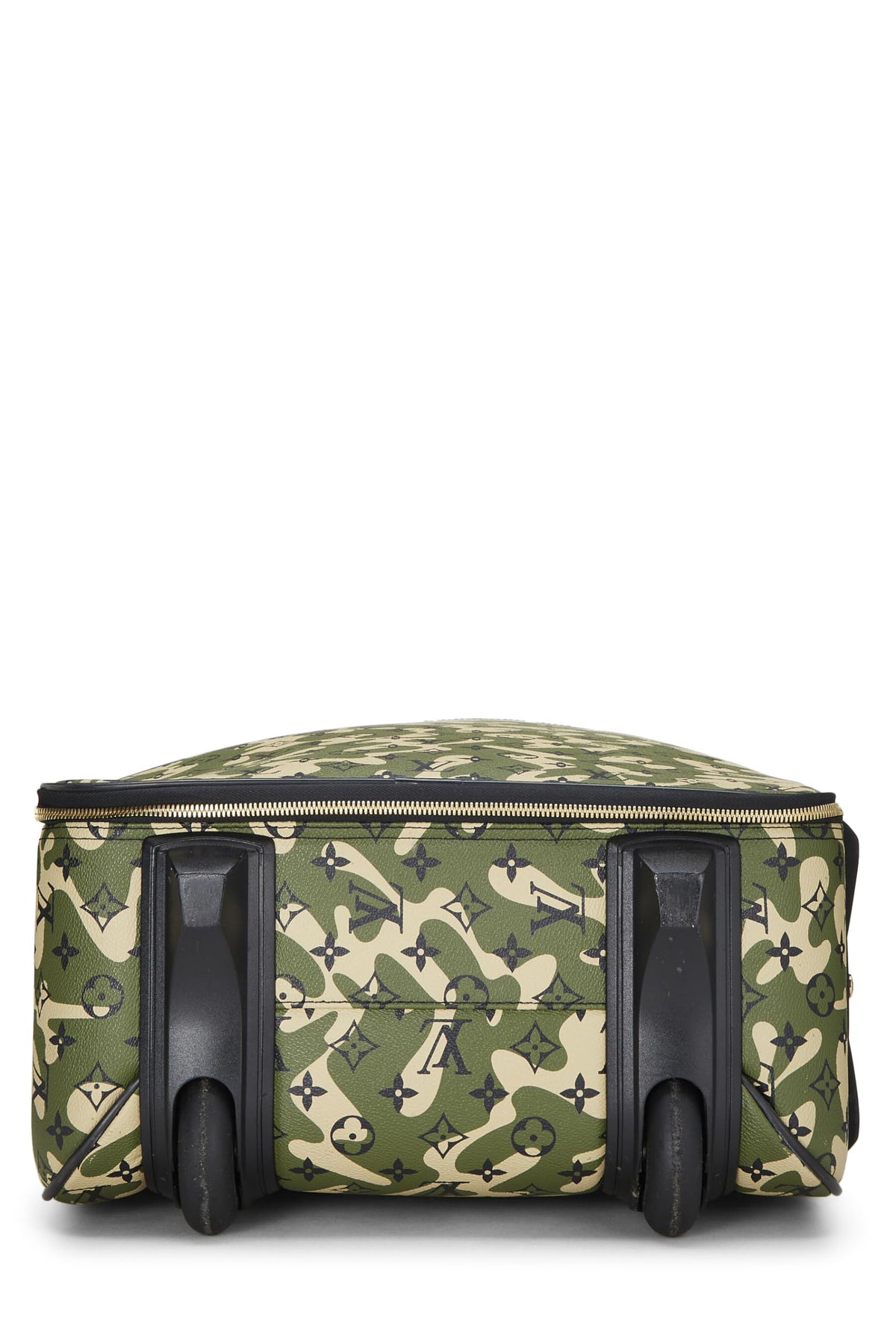 Louis Vuitton,  Takashi Murakami x Louis Vuitton Monogramouflage Pegase 60, Green