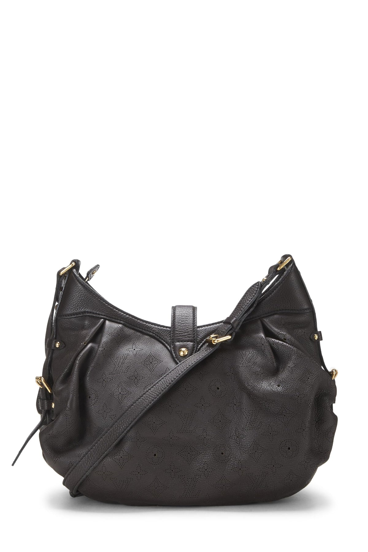 Louis Vuitton,  Brown Monogram Mahina Leather XS, Brown