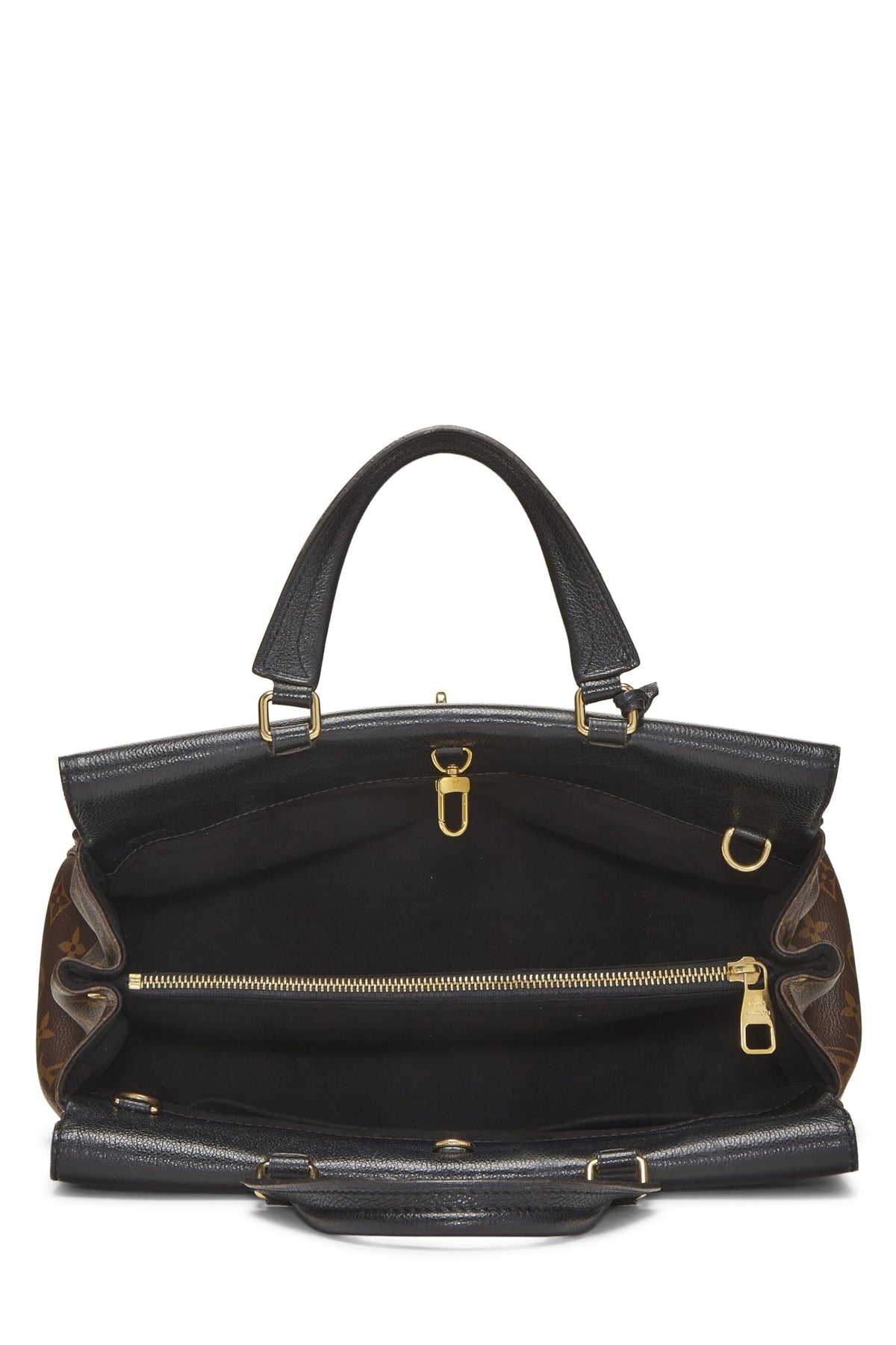Louis Vuitton,  Navy Monogram Canvas Venus, Black
