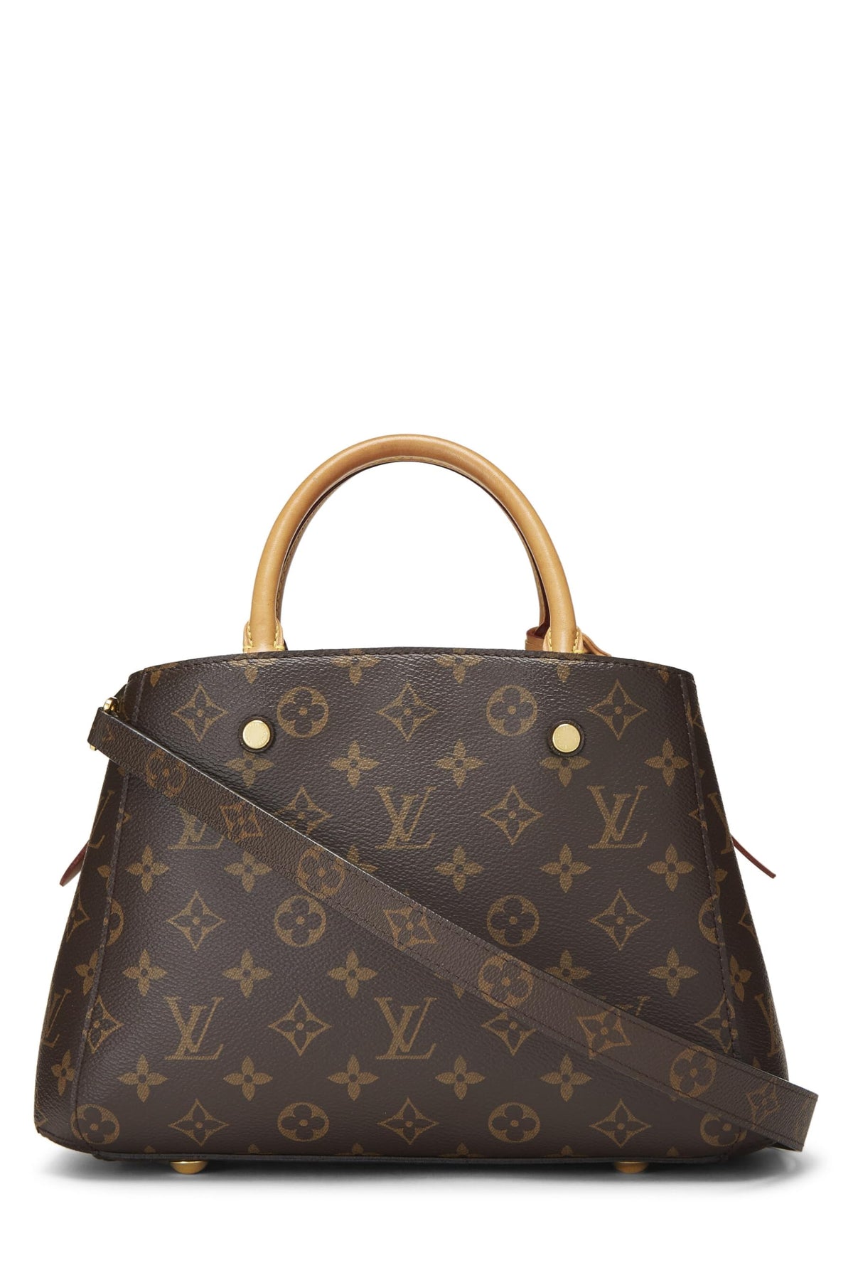 Louis Vuitton,  Monogram Canvas Montaigne MM, Brown