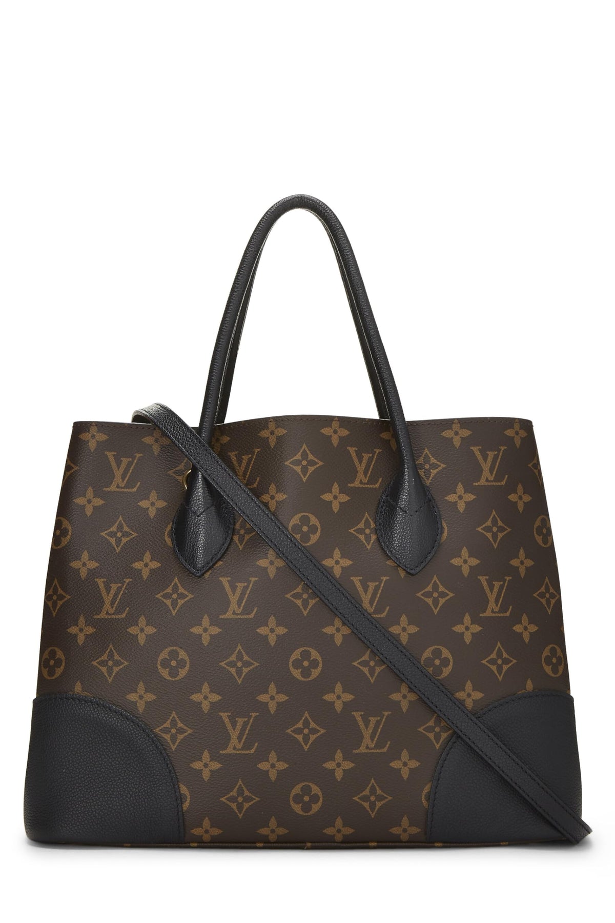 Louis Vuitton,  Black Monogram Canvas Flandrin, Black