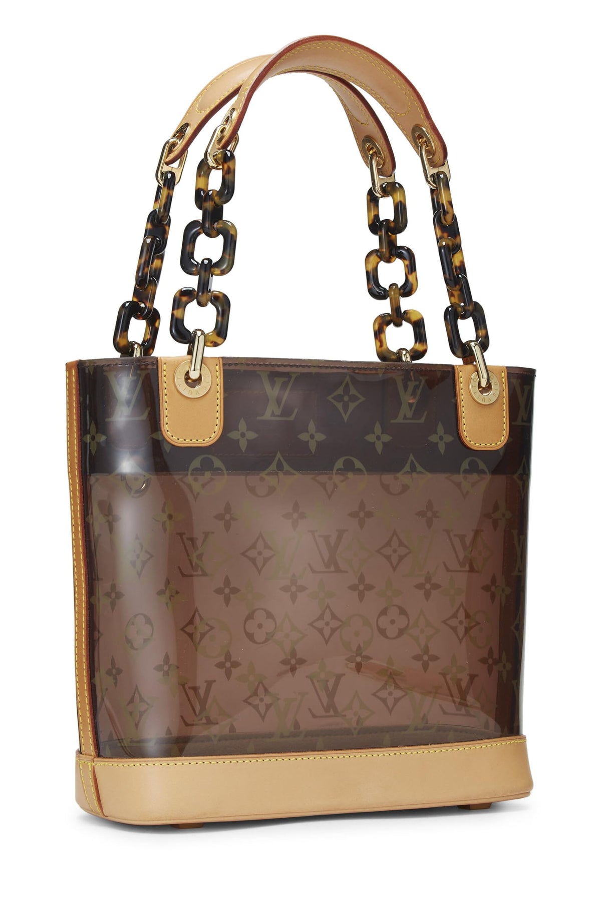 Louis Vuitton,  Monogram Ambre Vinyl Cabas PM, Brown