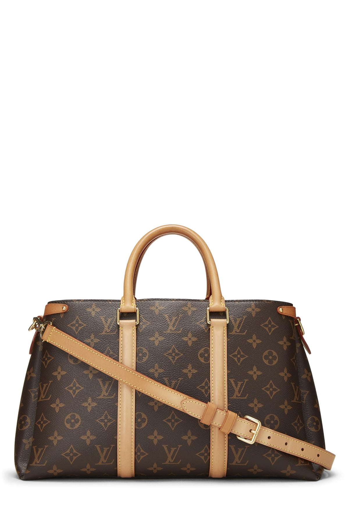 Louis Vuitton,  Monogram Canvas Soufflot MM NM, Brown