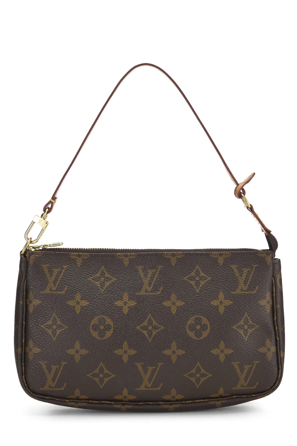Louis Vuitton,  Monogram Canvas Pochette Accessoires, Brown