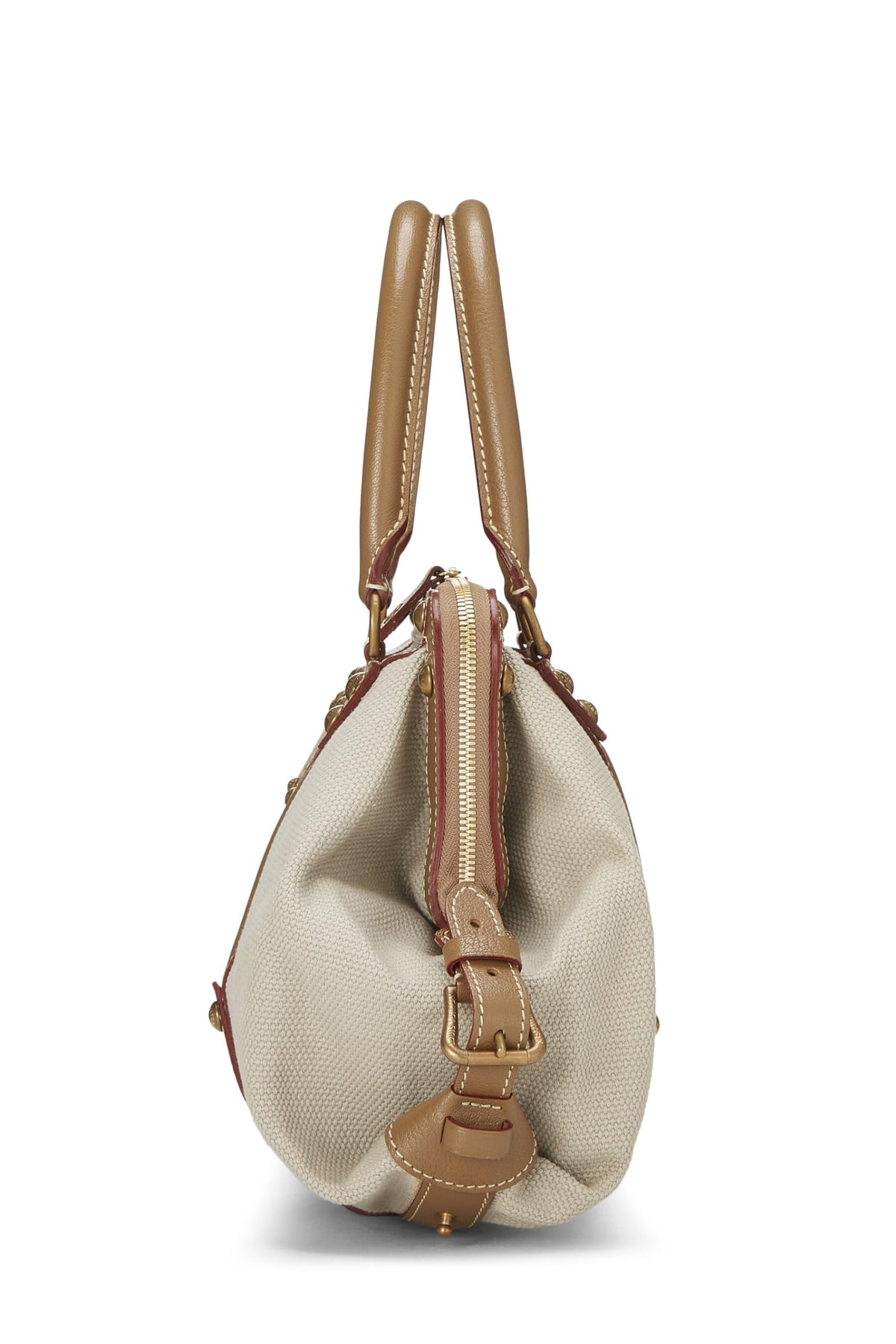 Louis Vuitton,  Brown Toile Trianon Sac de Nuit MM, Brown