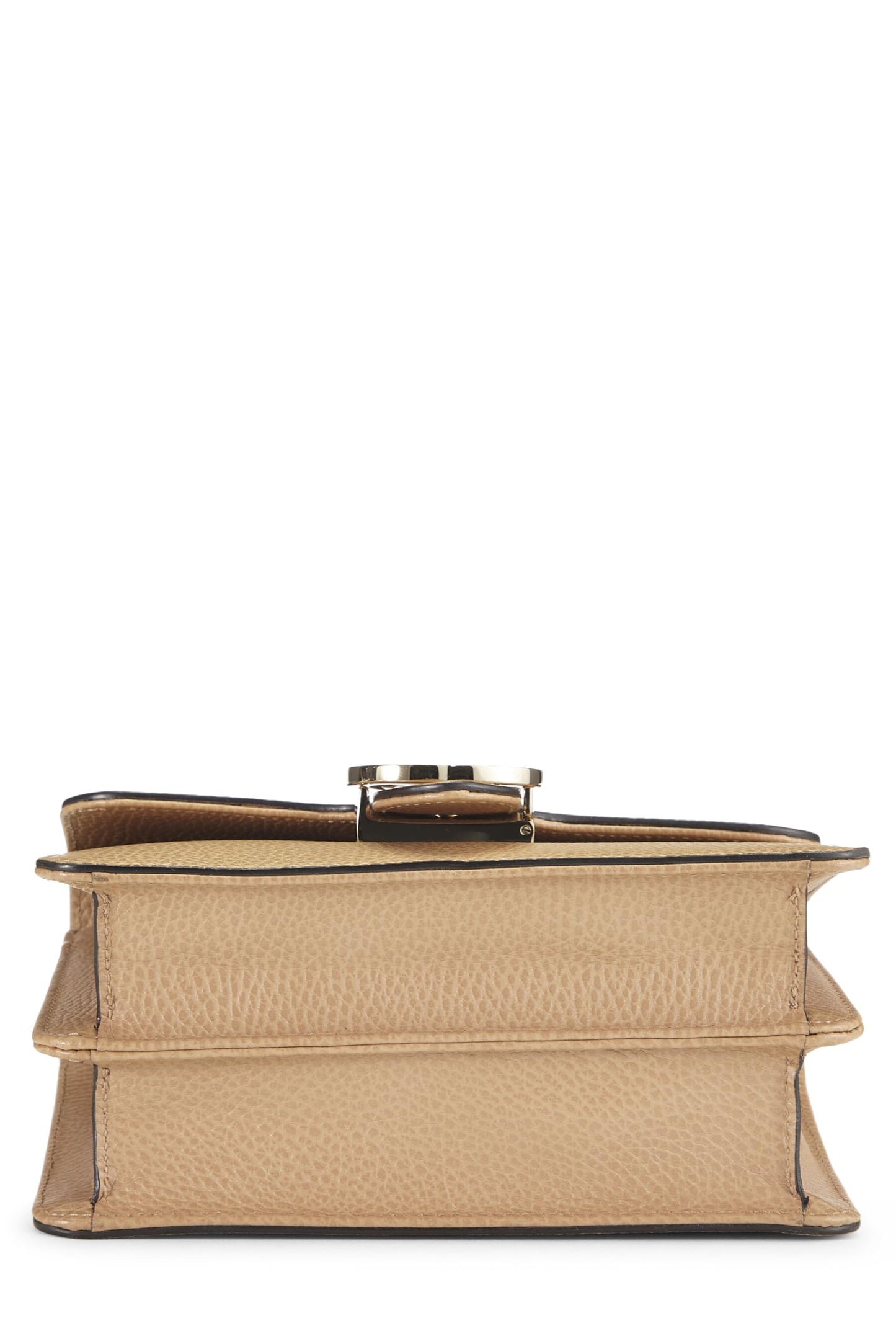 Gucci, Beige Leather Interlocking Crossbody, Beige