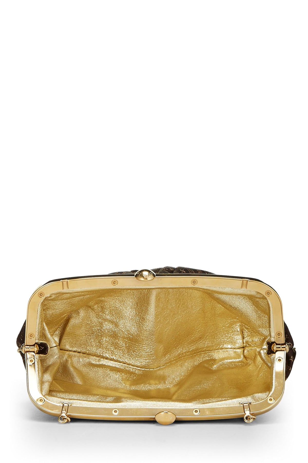 Louis Vuitton,  Limited Edition Brown Monogram Satin Aumoniere, Brown