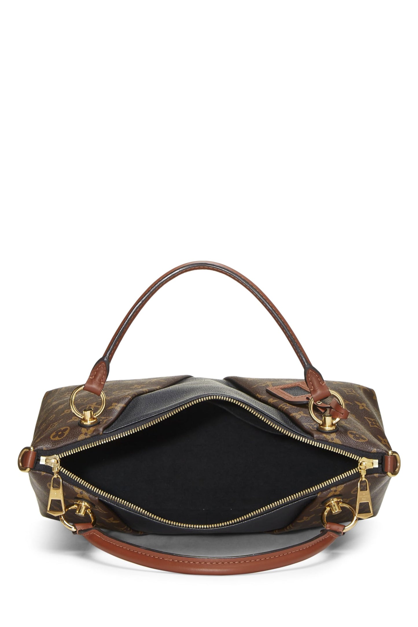 Louis Vuitton,  Black Monogram Canvas V Tote BB, Black