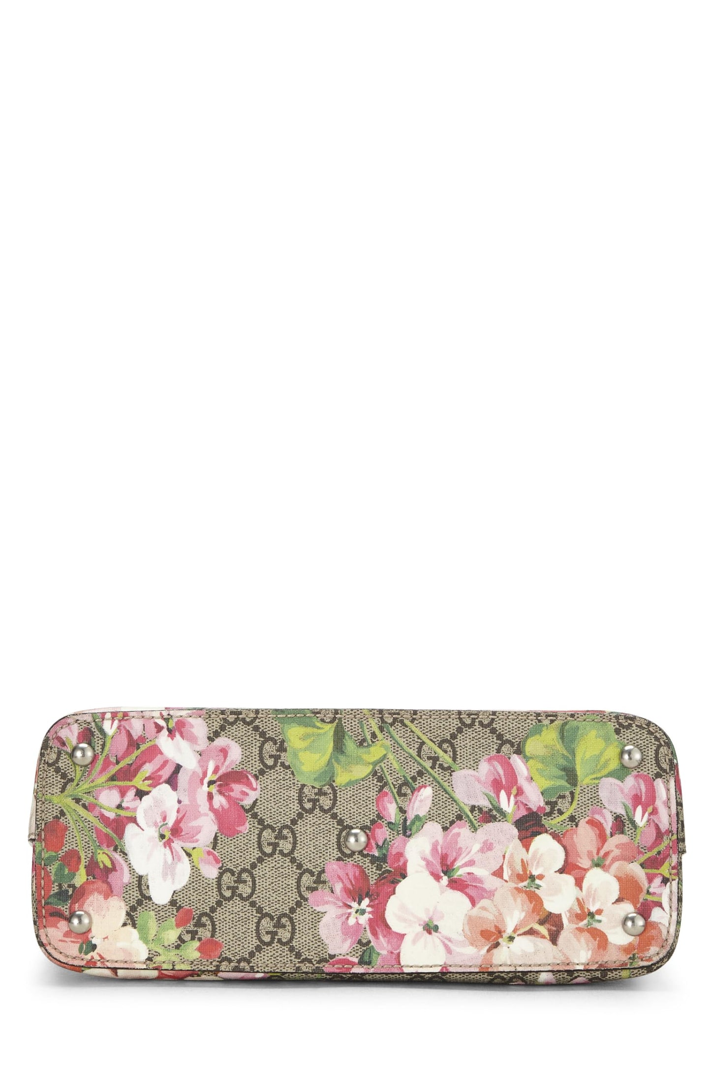 Gucci, Pink GG Blooms Supreme Canvas Top Handle Tote, Pink