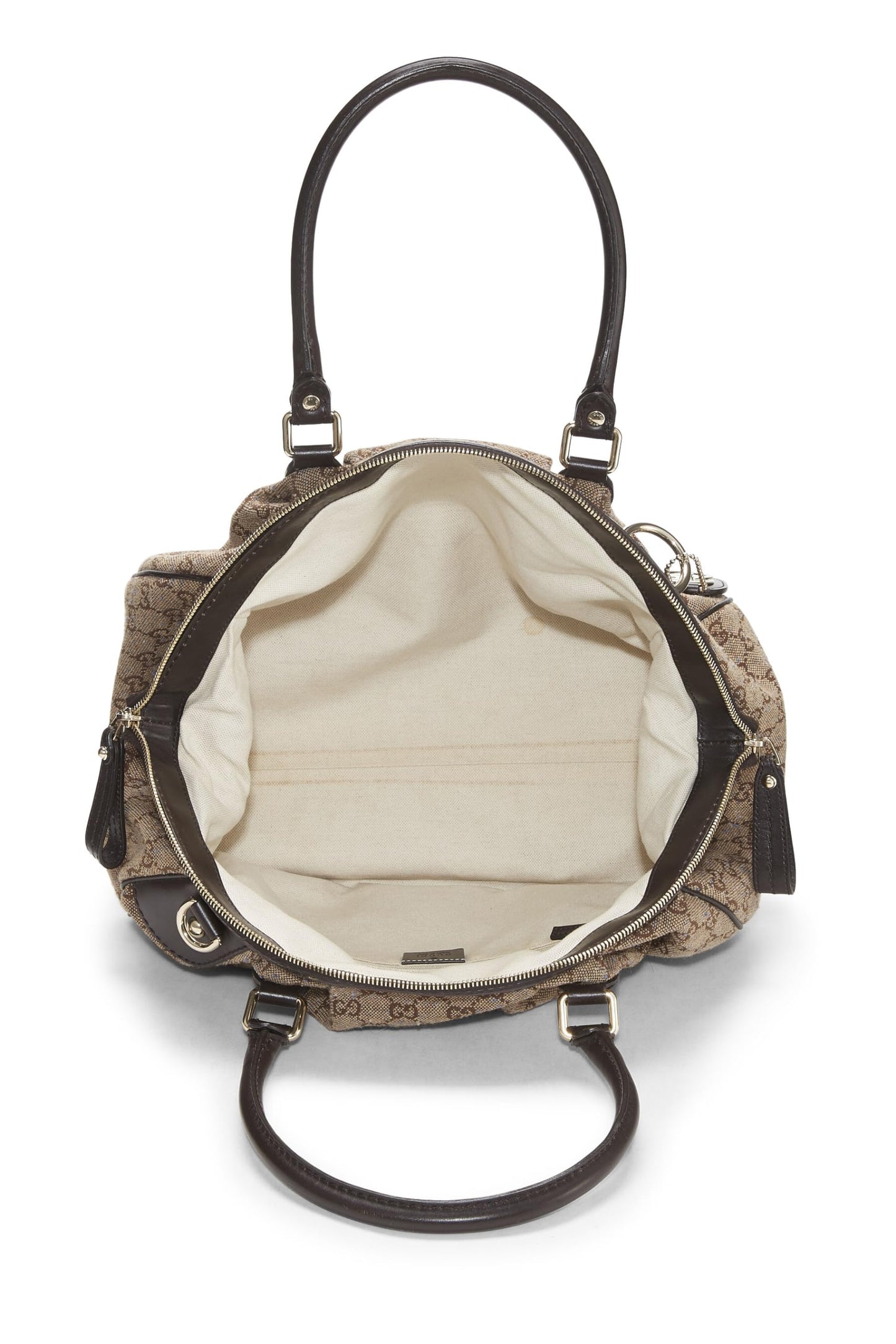 Gucci, Original GG Canvas Sukey Boston, Brown