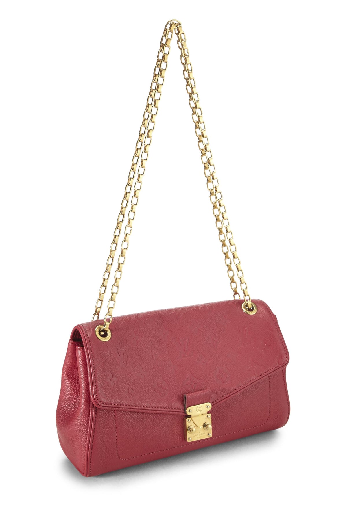 Louis Vuitton,  Pink Monogram Empreinte Saint Germain PM, Pink