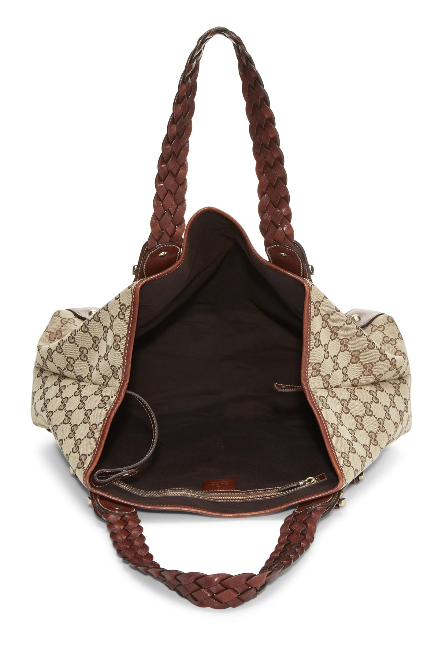 Gucci, Original GG Canvas Pelham Tote Large, Brown