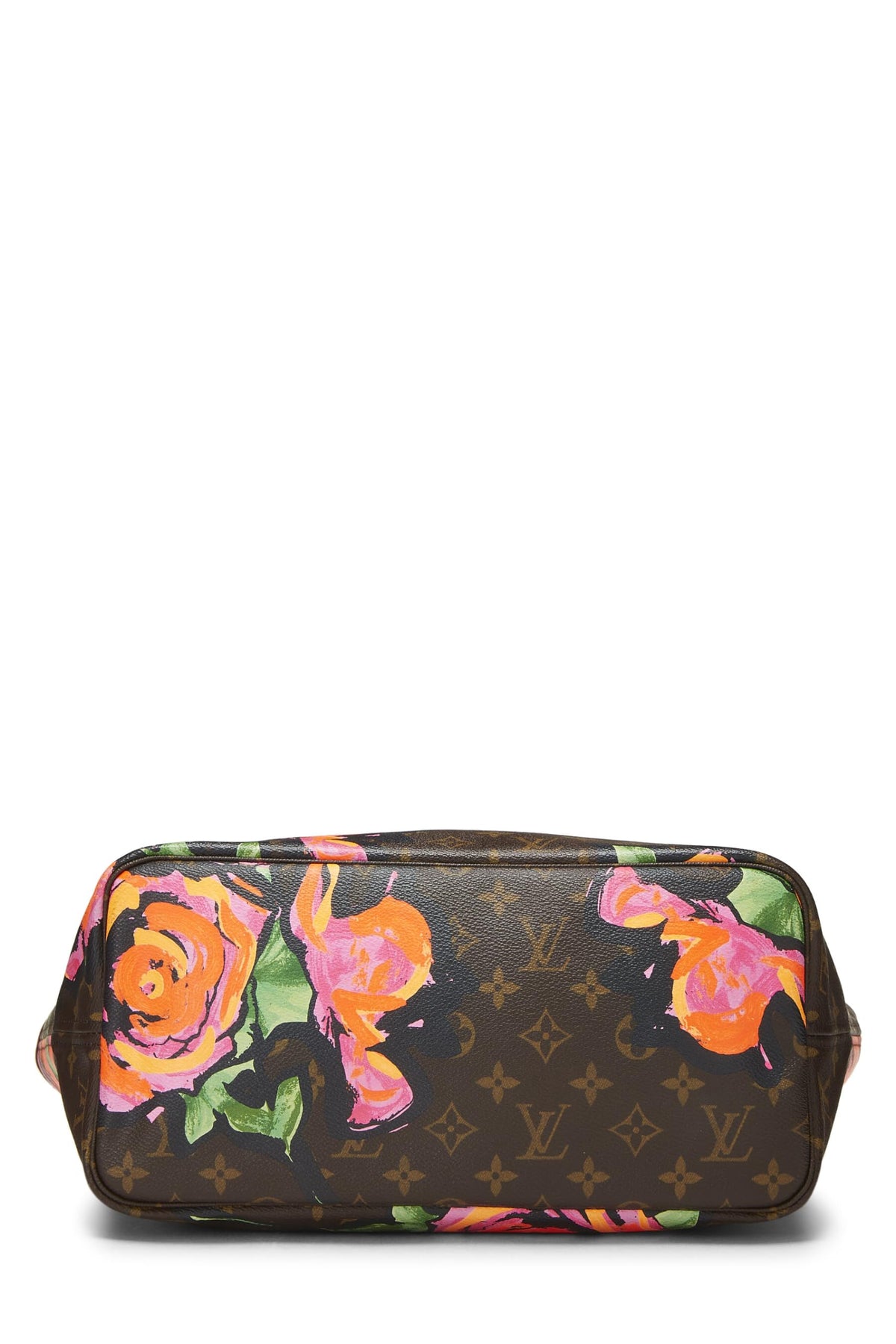 Louis Vuitton,  Stephen Sprouse x Louis Vuitton Monogram Canvas Roses Neverfull MM, Brown
