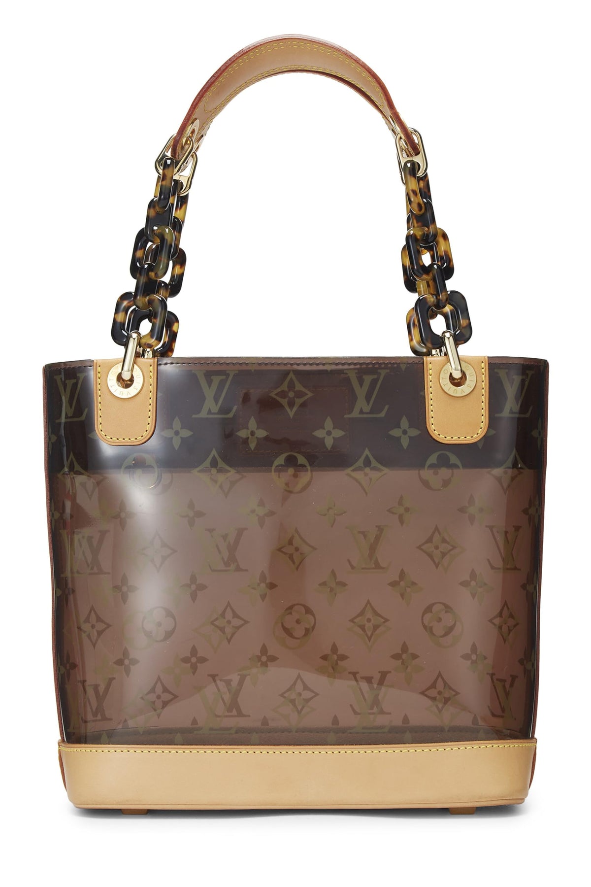 Louis Vuitton,  Monogram Ambre Vinyl Cabas PM, Brown