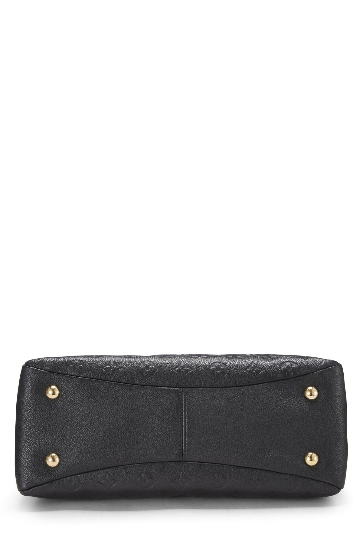 Louis Vuitton,  Black Monogram Empreinte Ponthieu PM, Black