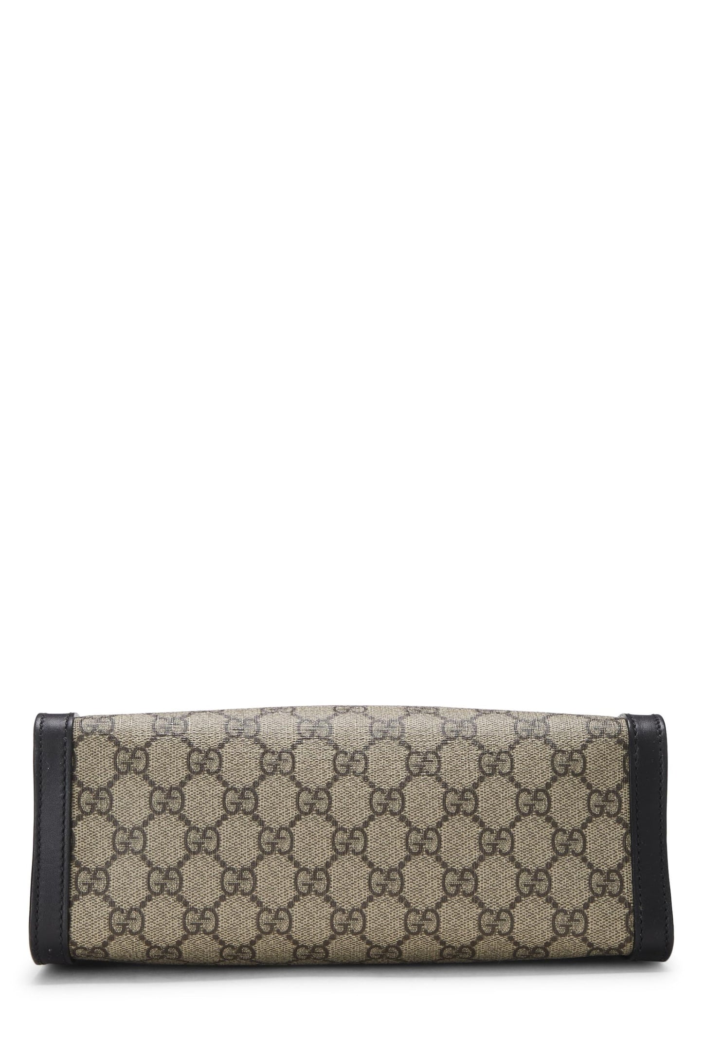 Gucci, Black Original GG Supreme Canvas Padlock Tote Small, Black