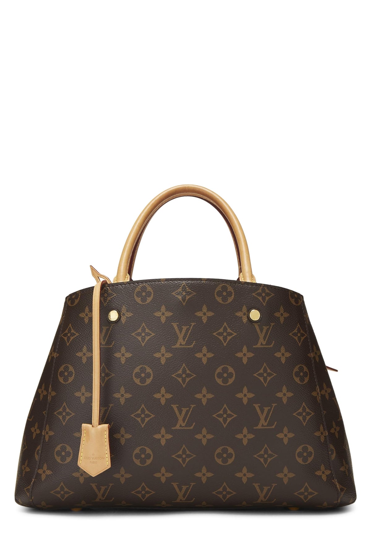 Louis Vuitton,  Monogram Canvas Montaigne MM, Brown