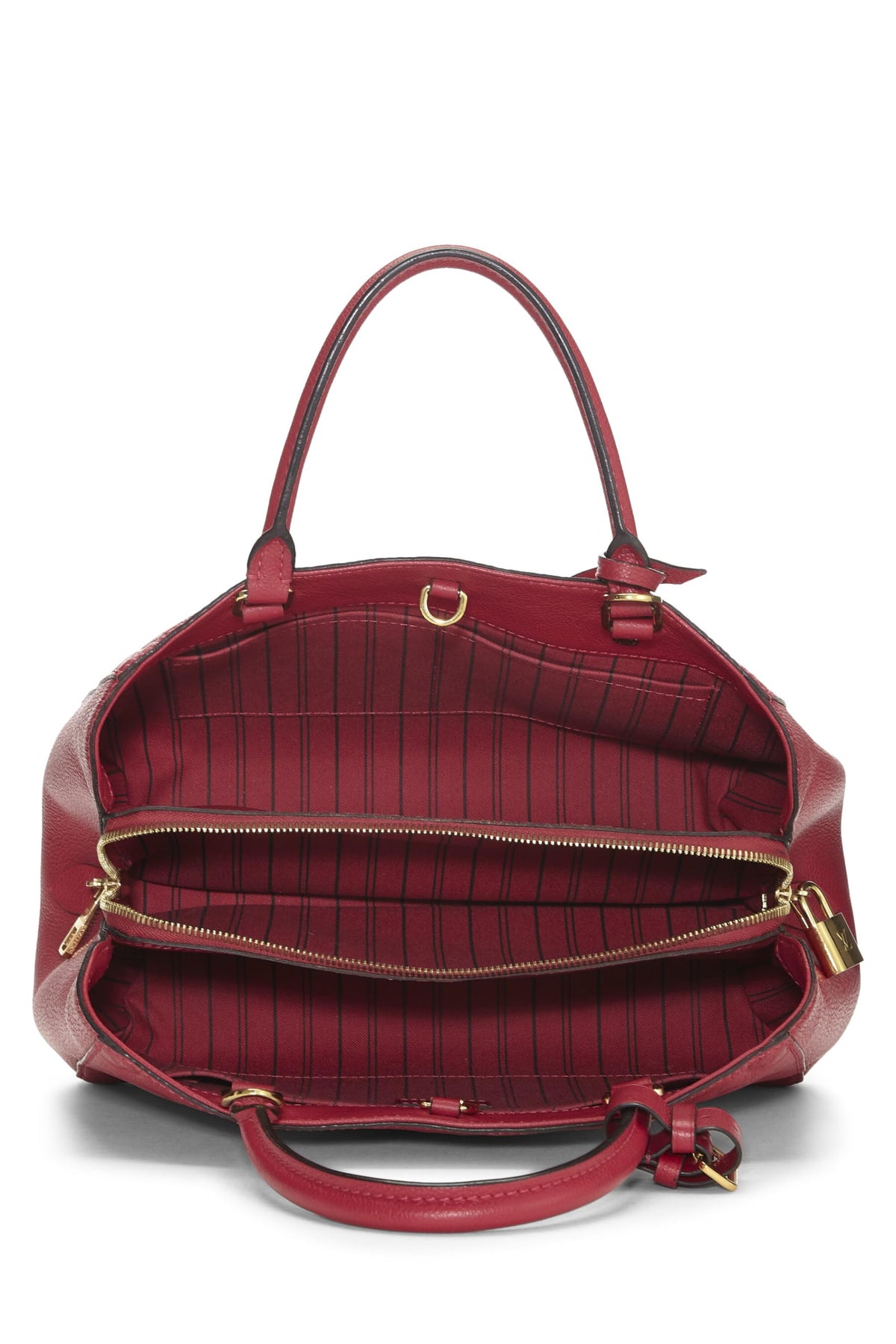 Louis Vuitton,  Pink Monogram Empreinte Montaigne MM, Pink