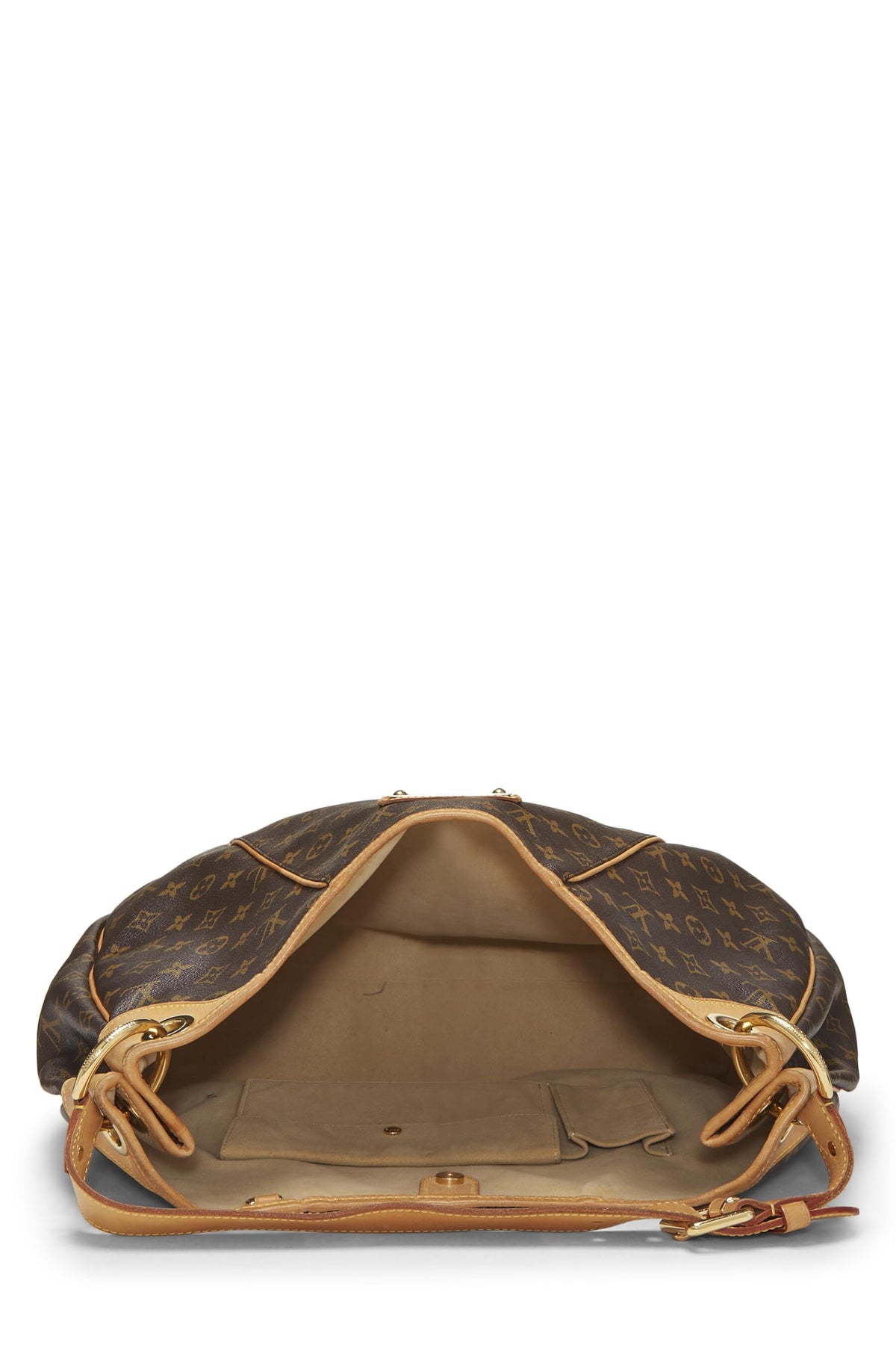 Louis Vuitton,  Monogram Canvas Galliera GM, Brown