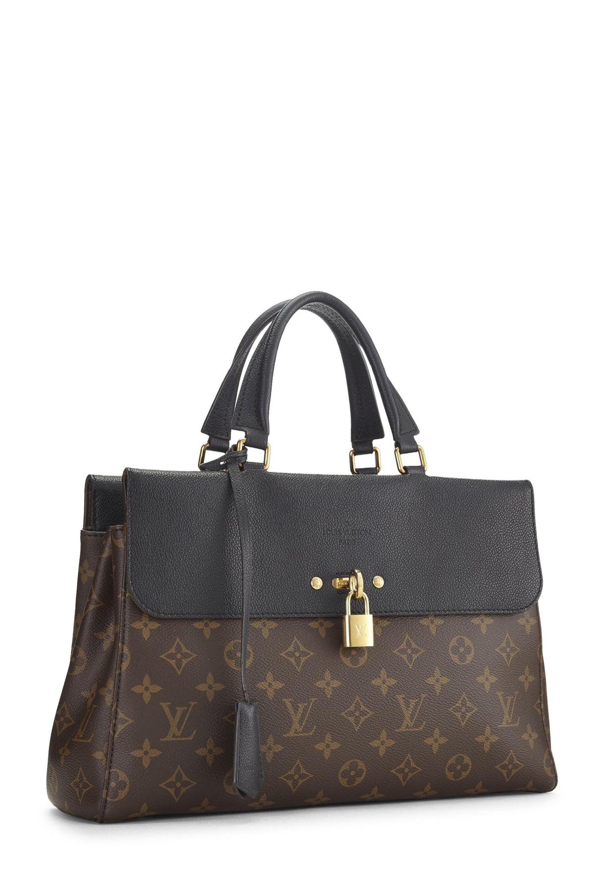 Louis Vuitton,  Navy Monogram Canvas Venus, Black